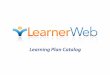 Learning Plan Catalog - Learner Web · Academic Word List Tutorials (Sublist 1&2 and Sublist 6&7) Table of Contents * Also available in Spanish. Welcome to the Learner Web Catalog