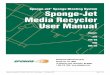 Sponge-Jet Sponge Blasting System Sponge-Jet Media ... · PDF file Sponge-Jet Recycler 35E / 35E -CE / 50E / 50E-CE User Manual - 13 December 2011 Page 1 of 19 Sponge-Jet® Sponge
