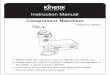 Compressor Nebuliser - Kinetik Medical€¦ · Please keep this instruction manual safe for your future use. Please use only USB 5V/1A which complies with the standard of IEC 60601-1,which