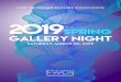 2019 SPRING GALLERY NIGHT - fwada.files.wordpress.com · Spring Gallery Night. All these attainments have created a stable environment that produces a steady stream of top-notch talent,