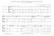 for Clarinet Trio - Duma Music · A Bouquet of Christmas Carols for Clarinet Trio arranged by Christopher J. Freyer EL Clarinet Bf Clarinet Bass Clarinet With Spirit )= 120 41997