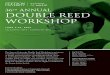 SCHOOL OF MUSIC ANNUAL DOUBLE REED WORKSHOP 2019 Camp... · 36 TH ANNUAL DOUBLE REED WORKSHOP JUNE ˜˚˛˝, ˙ˆ˛˜ SCHOOL OF MUSIC FACULTY: Dione Chandler Adjunct Professor of