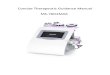 ConciseTherapeuticGuidanceManual MS-76D2MAX · Cavitation Principle of Ultrasound: Tens of thousands of tiny bubbles, namely cavitation bubbles, are produced by vibration of liquid