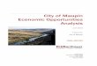 City of Maupin Economic Opportunities Analysis ... ECONorthwest Maupin Economic Opportunities Analysis iv Summary This report presents an economic opportunities analysis consistent