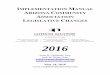 IMPLEMENTATION ANUAL RIZONA COMMUNITY ASSOCIATION LEGISLATIVE CHANGES · 2016-06-15 · IMPLEMENTATION MANUAL ARIZONA COMMUNITY ASSOCIATION LEGISLATIVE CHANGES 2016 Scott B. Carpenter,
