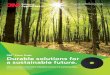 3M Floor Pads Durable solutions for a sustainable future. · 3M is committed to developing sustainable solutions that outperform their conventional alternatives and to manufacturing
