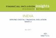 INDIAfinclusion.org/uploads/file/reports/FII-India-2014-Wave... · 2016-04-28 · INDIA (Figures are weighted to reflect national census data demographics) Demographic % of sample