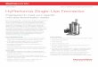 DATA SHEET 300 L HyPerforma Single-Use Fermentor H ...€¦ · The Thermo Scientifi c ™ HyPerforma Single-Use Fermentor (S.U.F.) is designed to provide enhanced functionality, ease