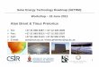 Alan Brent & Tinus Pretorius - Department of Energy ENERGY... · Solar heating systems (non-tracking and simple parabolic trough) for process heat of less than 150ºC. Solar heating