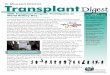 SMH Transplant Program Participates In Issue 7 World ... · patients still have CKD and are prone to many of the problems faced by all CKD patients. In previous issues of Transplant