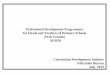 Professional Development Programmes for Heads and Teachers · PDF file To enable schools to plan and co-ordinate the professional development of teachers for the 2019/20 school year,