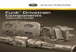 Funk Drivetrain Components - CK Power€¦ · Funk drivetrain components Backed by a reputation of reliability and customer service, John Deere axles and Funk transmissions, pump