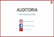 AUDITORIA - Amazon S3 · 1.PrincipaispontosdaNBCTI01 A atividade da Auditoria Interna está estruturada em procedimentos,comenfoquetécnico,objetivo,sistemáticoe disciplinado 