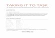 TAKING IT TO TASK - tblsig.org · TAKING IT TO TASK The newsletter of the JALT task-based language teaching SIG. Volume 3 Issue 1–November 2018 CONTENTS Pg. 2. Editorial / Announcement