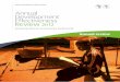 Annual Development Effectiveness Review 2012 · Annual Development Effectiveness Review 2012 v the 2012 AdeR in 7 numbers 1.7 trillion is Africa’s collective GDP in dollars, putting