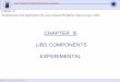 CHAPTER III LIBS COMPONENTS EXPERIMENTALweb.iyte.edu.tr/~serifeyalcin/lectures/chem517/L3.pdfCHEM 517 Lecture Notes, Prof. Dr. Şerife Yalçın CHAPTER III LIBS COMPONENTS EXPERIMENTAL
