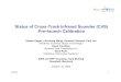 Status of Cross-Track Infrared Sounder (CrIS) Pre–launch ... · includes stepped linearity tests, NEdN, scan scenario, ICT environmental model • ITT TSSR relative radiance measurements