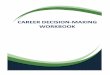 CAREER DECISION -MAKINGCAREER DECISION -MAKING WORKBOOK 2 The Canadian Career Development Foundation 2015 3 If you are unsure what you want to do after school or throughout your career,