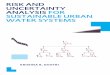 RISK AND UNCERTAINTY ANALYSIS FOR SUSTAINABLE URBAN …dbd10716-e81a-47ca-8887-57… · established technique, such as Monte Carlo Simulation, Latin Hypercube Sampling, Bootstrap