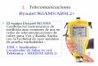 Instrucción de Manejo Equipos Dynatel 965 · • El equipo Dynatel 965AMS Combina los instrumentos de medición mas comunes de uso en redes de telecomunicaciones de cobre para Voz