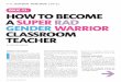 issue #1: how to become a super rad gender warrior ...etfo.ca/.../SuperRadGenderWarriorClassroomTeacher.pdf · establish some common goals to become su-per rad gender warrior classroom