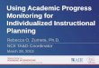 Using Academic Progress Monitoring for Individualized ... Webinar...¢  Using Academic Progress Monitoring