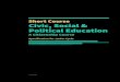 Short Course Civic, Social & Political Education€¦ · Civic, Social and Political Education: A Citizenship Course 3 Introduction to junior cycle Junior cycle education places students