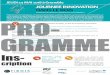 Ressources humaines et plateformes technologiques RO GRAMME · RO GRAMME JEUDI 24 MAI 2018 à Grenoble Ressources humaines et plateformes technologiques JOURNEE INNOVATION DANS LE
