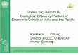 Green Tax Reform & Ecological Efficiency Pattern of ...ec.europa.eu/taxation_customs/sites/taxation/files/... · Green Tax Reform & Ecological Efficiency Pattern of Economic Growth
