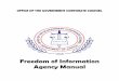 Freedom of Information Agency Manual - ogcc.gov.phogcc.gov.ph/wp-content/uploads/2016/11/OGCC-FOI-AGENCY-MANU… · with the 2004 Rules on Notarial Practice (A.M 02-8-13-SC). Sec