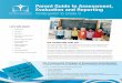 Parent Guide to Assessment, Evaluation and Reporting Guide to... · Assessment “of” learning… Assessment “of learning, often referred to as summative assessment, is used by