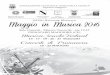 XXXXI S M Maggio in Musica 2016 - Caleno24ore · P. TCHAICOWSKY: “June” Barcarolle C. DEBUSSY: “Pour le Piano” ... e la rivista “Piano solo” ha incoronato il suo ultimo