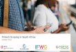 Fintech Scoping in South Africa Scoping in South...South Africa’s financial services sector is internationally recognised as one of the most sophisticated. In the last decade, this
