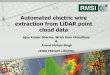 Automated electric wire extraction from LiDAR point cloud data · Automated electric wire extraction from LiDAR point cloud data Ajay Kumar Sharma, Wrick Hom Choudhury & ... This