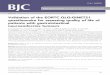 Validation of the EORTC QLQ-GINET21 questionnaire for ... · Validation of the EORTC QLQ-GINET21 questionnaire for assessing quality of life of patients with gastrointestinal neuroendocrine