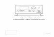 Operators Manual Programmable / Digital Controller Models · The instructions in this manual pertain to both circulating baths as well as the immersion circulator. Read the section