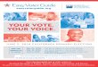 YOUR VOTE. YOUR VOICE. · 2018-03-20 · Propositions There are 5 state propositions in this election. You do not have to vote on everything. Learn about propositions that are important