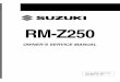 2008 Suzuki RM-Z250 E-28 Service Repair Manual