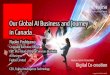 Our Global AI Business and Journey in Canada · technology based on topological data analysis ELSI (ethical, legal and social issues) focused AI Technology Architecture and practical