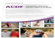 AN INTRODUCTION TO ACDF - NuVasive · AN INTRODUCTION TO This booklet is designed to inform you about the Anterior Cervical Discectomy and Fusion (ACDF) surgical procedure. It is