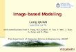 Image-based Modelingvision.cse.psu.edu/Research/SymmComp/Workshop/Ibm-longQuan.pdfmodeling) Objects are of different natures: Smooth objects (surface reconstruction) Curvilinear objects