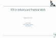 RTK in Industry and Practical Work - geopp · • RTK in Industry and Practical Work • variety of GNSS applications with requirements • accuracy, static vs kinematic, ... •