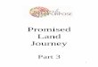 Promised Land Journey - Living Word Bible Church€¦ · Charles Capps in his book God's Creative Power, had this to say about God's Word: “God's Word is creative power.” The