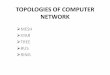 TOPOLOGIES OF COMPUTER NETWORK - kcesmjcollege.in · TOPOLOGIES OF COMPUTER NETWORK MESH STAR TREE BUS RING. TOPOLOGY •DEFINATION It is the geometric representation of the relationship