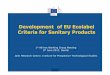 Development of EU Ecolabel Criteria for Sanitary Productssusproc.jrc.ec.europa.eu/...SanitaryProducts_v1.2.pdf · Session 1: Product scope definition Development of EU Ecolabel Criteria