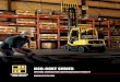 INTERNAL COMBUSTION COUNTERBALANCED FORKLIFT … · 2016-10-14 · years later the first forklift trucks were invented and the Hyster brand quickly gained its reputation for rugged