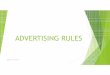 ADVERTISING RULES - Honolulu Board of REALTORS®...Hawaii Admin Rules Chapter 99 – Real Estate Brokers & Salespersons Advertising excerpt §16 99 11 Advertisement. (a) All real estate