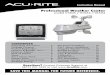 Professional Weather Center - AcuRite · 4. Removable Tabletop Stand 5. CLEAR ALL/RESET Button Press to clear record currently being viewed. Press AND HOLD for more than 10 seconds