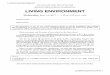 The University of the State of New York REGENTS HIGH SCHOOL EXAMINATION LIVING ENVIRONMENT · 2017-07-21 · LIVING ENVIRONMENT LIVING ENVIRONMENT The University of the State of New