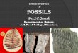 to Fossils€¦ · The sand and mud along with organic matter brought by river get deposited in the form of layer which protect these fossils. Similar layer get deposited continuously